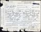 Birth Certificate of George Clarence Allshouse
