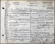 Death Certificate of Eliza Jane 'Jennie' (Allshouse) Bricker