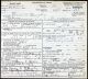 Death Certificate of Ernest Edgar McGaughey